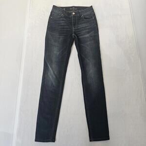 White House Black Market The Skinny Medium Wash Denim Blue Jeans Women's 00